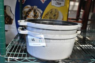 2 Metal Bowls. 2 Times Your Bid!