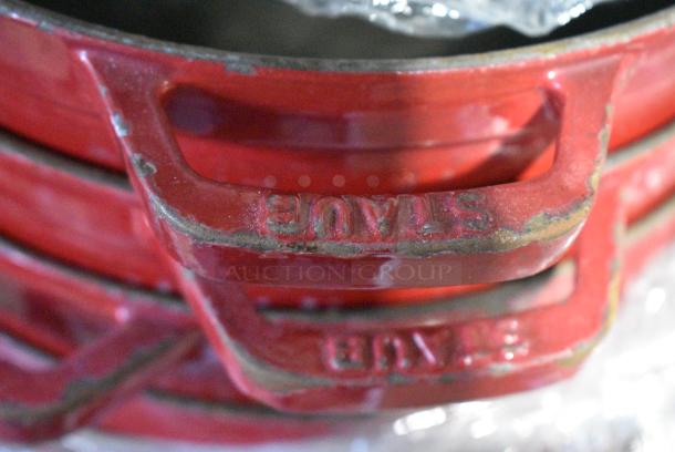 8 Metal Bowls. 8 Times Your Bid! - Image 2 of 3