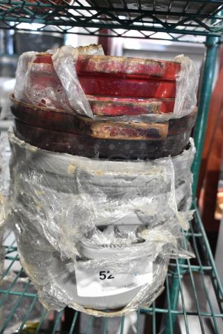 6 Various Metal Bowls. 6 Times Your Bid!