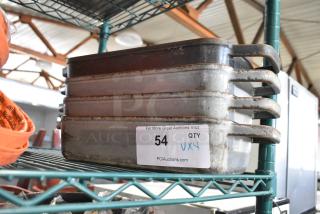4 Metal Baking Pans. 4 Times Your Bid!