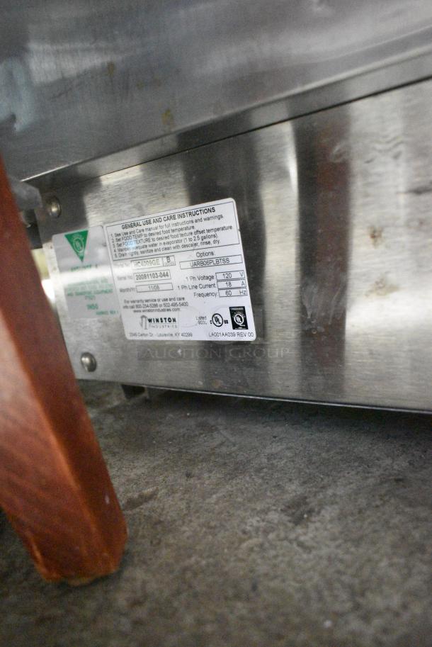 Winston CVap B Series HC4009GE Stainless Steel Commercial Undercounter Heated Holding Cabinet. 120 Volts, 1 Phase. Cannot Test - Unit Needs New Plug Head. - Image 7 of 7