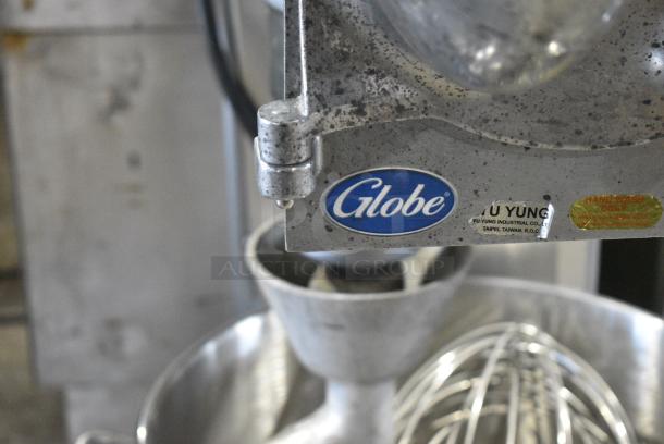 Hobart H-600 Metal Commercial Floor Style 60 Quart Planetary Dough Mixer w/ Pelican Head, Mixing Bowl, Whisk and Dough Hook Attachments. 115 Volts, 1 Phase. - Image 5 of 10