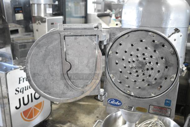 Hobart H-600 Metal Commercial Floor Style 60 Quart Planetary Dough Mixer w/ Pelican Head, Mixing Bowl, Whisk and Dough Hook Attachments. 115 Volts, 1 Phase. - Image 6 of 10