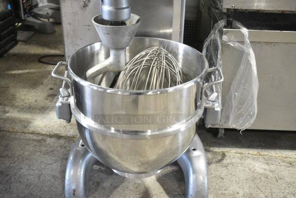 Hobart H-600 Metal Commercial Floor Style 60 Quart Planetary Dough Mixer w/ Pelican Head, Mixing Bowl, Whisk and Dough Hook Attachments. 115 Volts, 1 Phase. - Image 7 of 10
