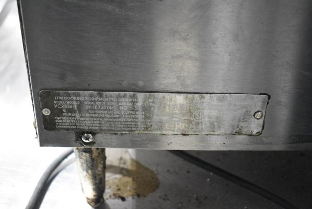 Vulcan VCRB36-1 Stainless Steel Commercial Countertop Natural Gas Powered Charbroiler Grill. - Image 6 of 6