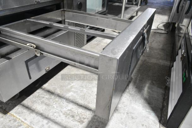 True TRCB-36 Stainless Steel Commercial 2 Drawer Chef Base on Commercial Casters. 115 Volts, 1 Phase. Tested and Powers On But Does Not Get Cold - Image 5 of 8