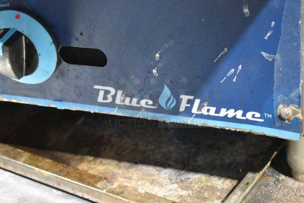 Blue Flame Stainless Stainless Steel Commercial Countertop Natural Gas Powered Charbroiler Grill. - Image 3 of 7