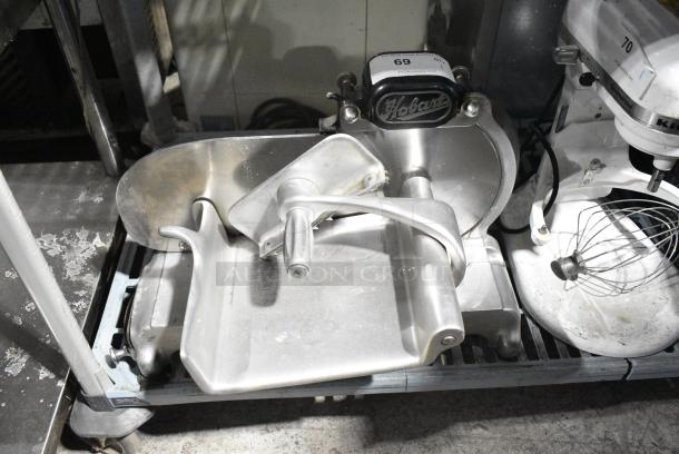 Hobart 700648 Metal Countertop Meat Slicer. 115 Volts, 1 Phase. Tested and Working! - Image 1 of 8