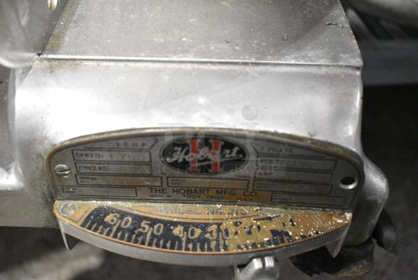 Hobart 700648 Metal Countertop Meat Slicer. 115 Volts, 1 Phase. Tested and Working! - Image 7 of 8
