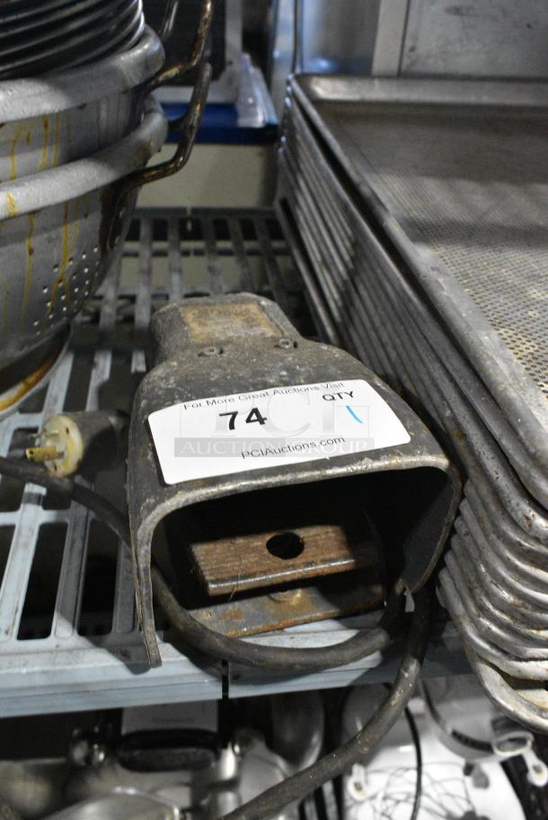 Hercules Foot Switch. 125-250 Volts, 1 Phase. - Image 1 of 5