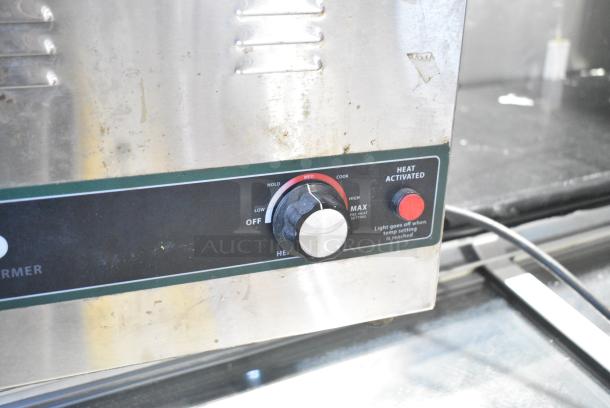 Winco FW-S600 Stainless Steel Commercial Countertop Food Warmer. 120 Volts, 1 Phase. Tested and Working! - Image 3 of 6
