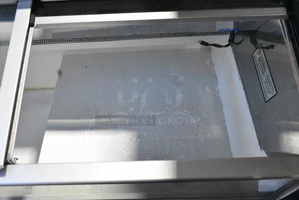 Hussmann LBN-6 Metal Commercial Ice Cream Freezer Merchandiser. 115 Volts, 1 Phase. Cannot Test - Trips Breaker - Image 4 of 6