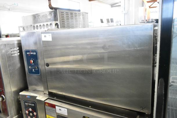 Alto Shaam Stainless Steel Commercial Combihood w/ Alto Shaam Stainless Steel Commercial Combi Convection Oven. 3 Phase. - Image 3 of 8