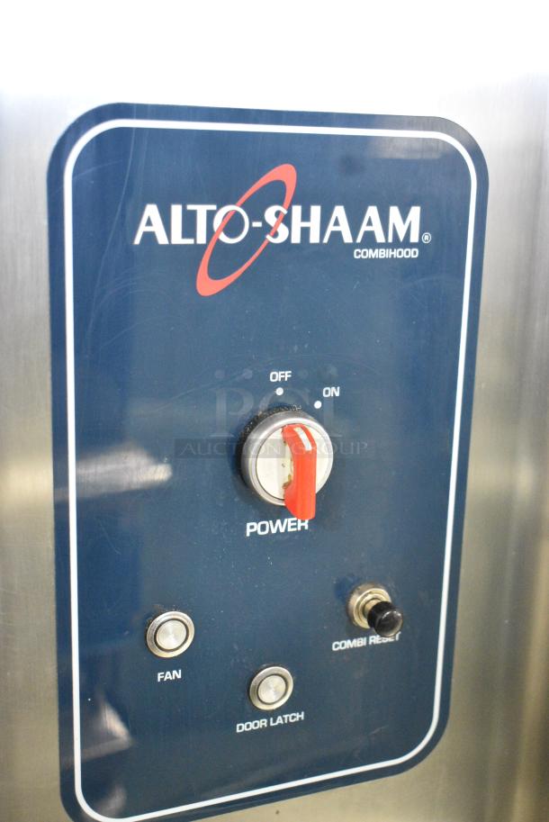 Alto Shaam Stainless Steel Commercial Combihood w/ Alto Shaam Stainless Steel Commercial Combi Convection Oven. 3 Phase. - Image 5 of 8