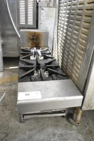 Garland Stainless Steel Commercial Countertop Electric Powered 2 Burner Range. 230 Volts, 3 Phase.