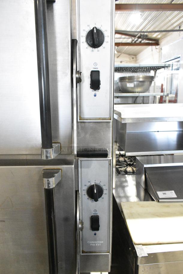 Cleveland 36CGM16300 Metal Commercial Natural Gas Powered 2 Deck Steam Cabinet. 300,000 BTU. - Image 5 of 9