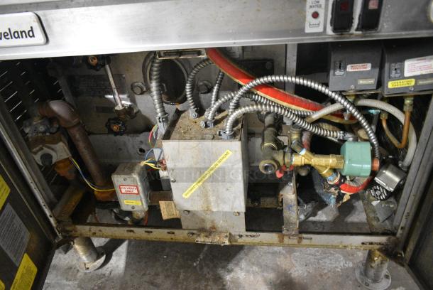 Cleveland 36CGM16300 Metal Commercial Natural Gas Powered 2 Deck Steam Cabinet. 300,000 BTU. - Image 8 of 9