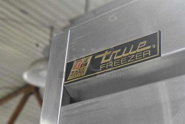 True T-23F-2-MC Stainless Steel Commercial 2 Half Size Door Reach In Freezer on Commercial Casters. 115 Volts, 1 Phase. Tested and Powers On But Does Not Get Cold - Image 4 of 10