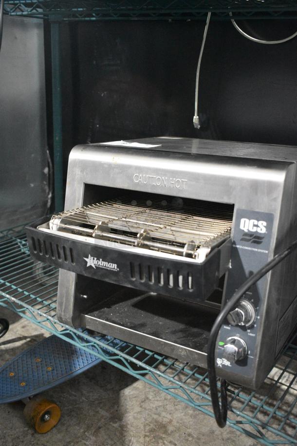 Star Holman QCS-1-350C Stainless Steel Commercial Countertop Electric Powered Conveyor Toaster Oven. 120 Volts, 1 Phase. Tested and Working! - Image 2 of 9