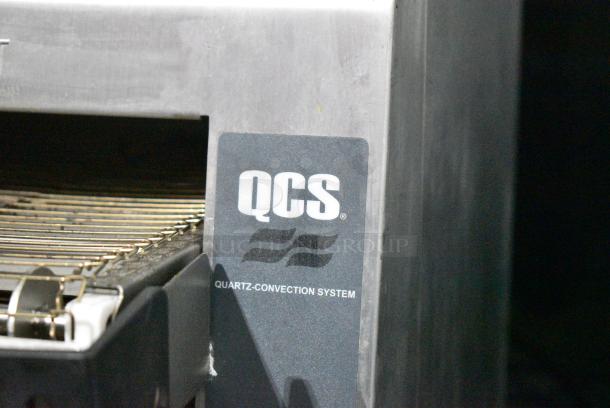 Star Holman QCS-1-350C Stainless Steel Commercial Countertop Electric Powered Conveyor Toaster Oven. 120 Volts, 1 Phase. Tested and Working! - Image 4 of 9