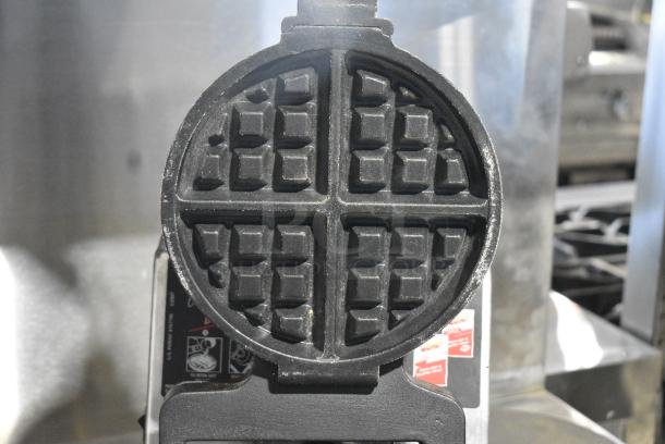 Stainless Steel Commercial Countertop Waffle Maker. 240 Volts. - Image 7 of 9