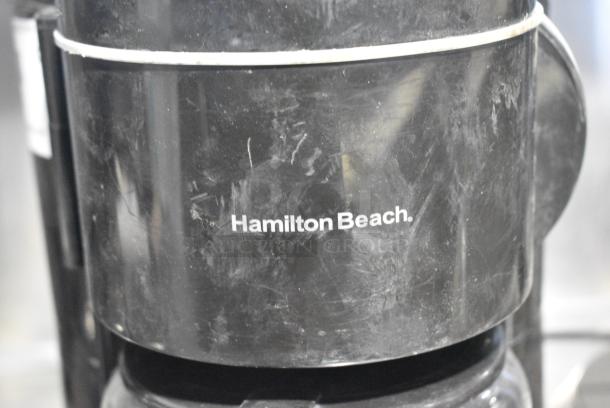 Hamilton Beach Countertop Coffee Machine w/ Coffee Pot. 120 Volts, 1 Phase. - Image 3 of 10