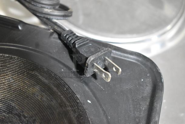 UniqueWare Metal Countertop Electric Powered 2 Burner Range.  120 Volts, 1 Phase. - Image 5 of 6