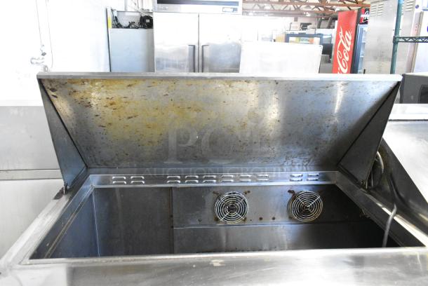 Atosa Stainless Steel Commercial Sandwich Salad Prep Table Bain Marie Mega Top on Commercial Casters. 115/250 Volts, 1 Phase. - Image 4 of 12