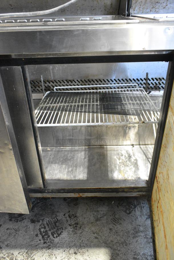 Atosa Stainless Steel Commercial Sandwich Salad Prep Table Bain Marie Mega Top on Commercial Casters. 115/250 Volts, 1 Phase. - Image 7 of 12