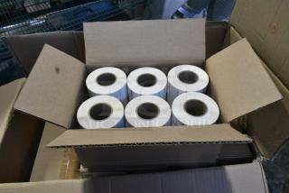 BRAND NEW! Box of CAS LP-1000 Label Rolls