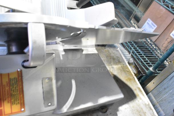 Bizerba SE12D Metal Commercial Countertop Meat Slicer. 115 Volts, 1 Phase. Tested and Working! - Image 3 of 5