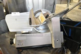 Bizerba SE 12 D US Metal Commercial Countertop Meat Slicer. 115 Volts, 1 Phase. Tested and Working!