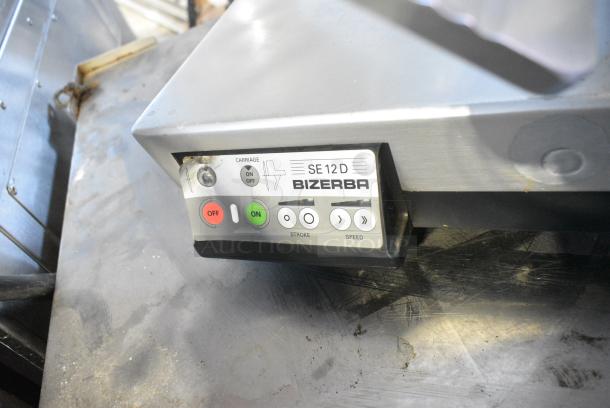 Bizerba SE 12 D US Metal Commercial Countertop Meat Slicer. 115 Volts, 1 Phase. Tested and Working! - Image 3 of 13