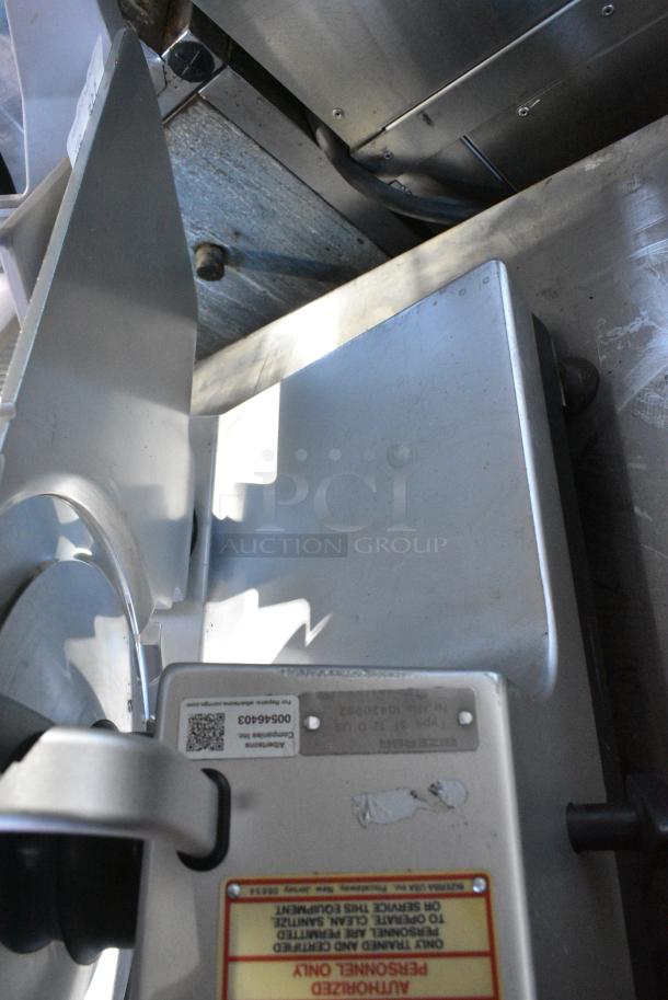 Bizerba SE 12 D US Metal Commercial Countertop Meat Slicer. 115 Volts, 1 Phase. Tested and Working! - Image 5 of 13