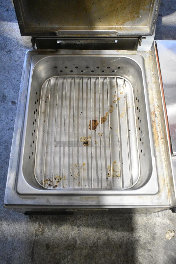 Roundup AJ Antunes DFW-150CF Stainless Steel Commercial Countertop Steamer. 120 Volts, 1 Phase. Tested and Working! - Image 5 of 7