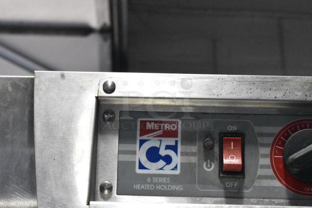 Metro C569-SFS-UA Metal Commercial Heated Holding Cabinet on Commercial Casters. 120 Volts, 1 Phase. Cannot Test Due To Plug Style - Image 3 of 8