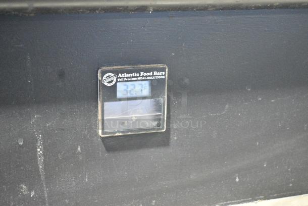 Atlantic Food Bars Metal Commercial Reach In Grab N Go Merchandiser on Commercial Casters. Cannot Test - Unit Was Previously Hardwired - Image 4 of 8
