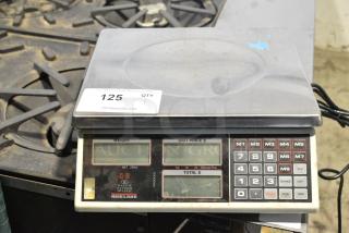 Rice Lake RS-130 Metal Countertop 30 Pound Capacity Scale. Tested and Working!