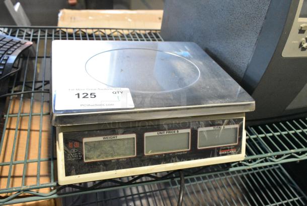 Rice Lake RS-130 Metal Countertop 30 Pound Capacity Scale. Tested and Working! - Image 2 of 7