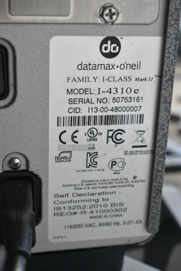 Datamax O'neil I-4310e  Countertop Label Printer - Image 7 of 7