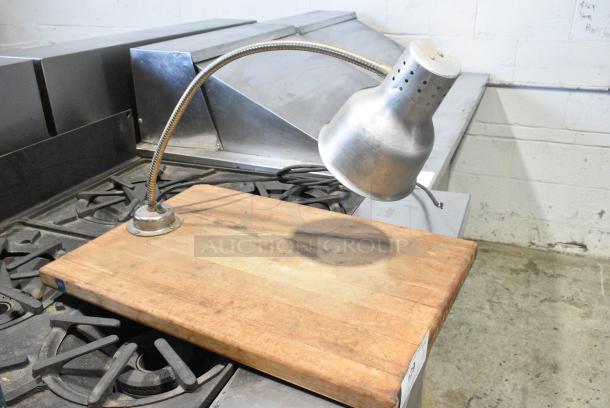 Continental Butcher Station w/ Butcher Block Cutting Board. - Image 1 of 6