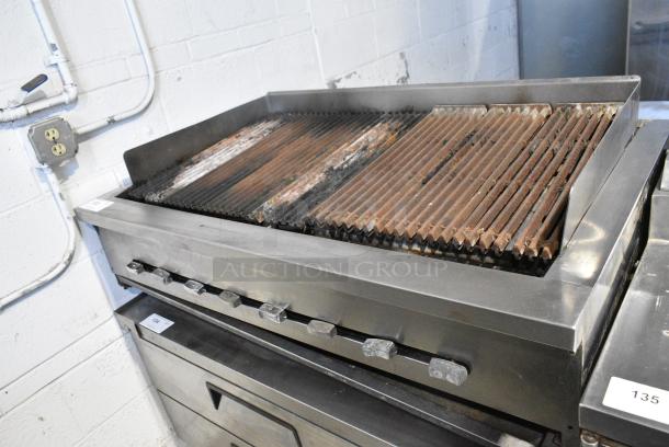 Stainless Steel Commercial Countertop Natural Gas Powered Charbroiler Grill. - Image 2 of 5