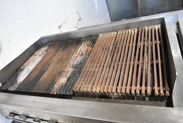 Stainless Steel Commercial Countertop Natural Gas Powered Charbroiler Grill. - Image 3 of 5