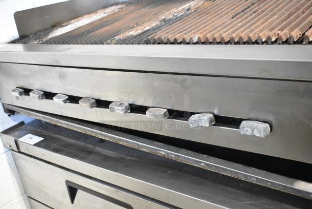 Stainless Steel Commercial Countertop Natural Gas Powered Charbroiler Grill. - Image 4 of 5