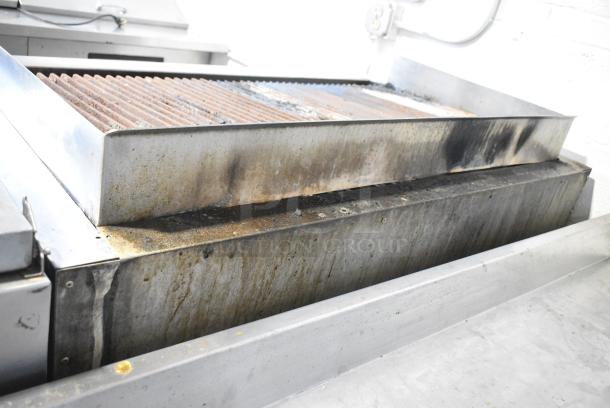 Stainless Steel Commercial Countertop Natural Gas Powered Charbroiler Grill. - Image 5 of 5