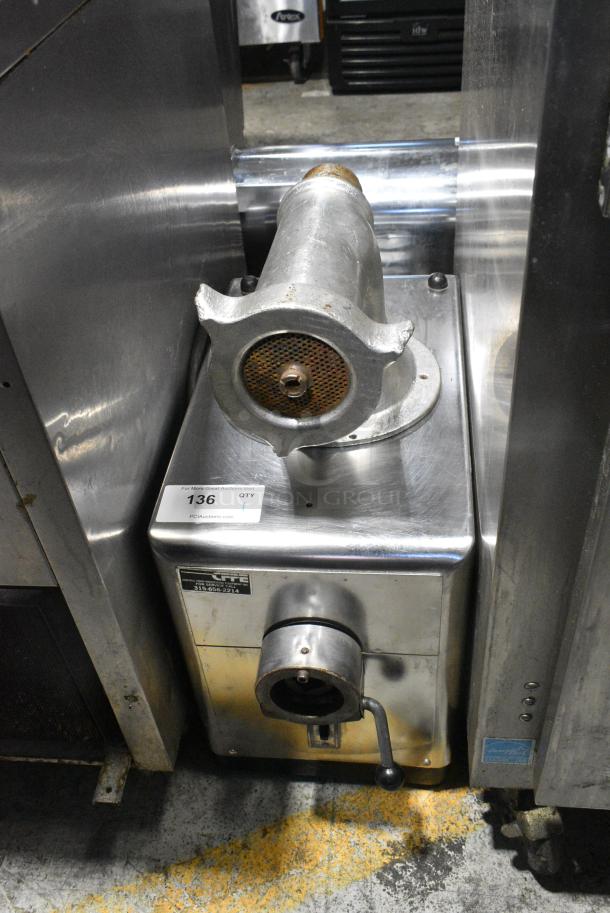 Butcher Boy Stainless Steel Commercial Meat Grinder. Cannot Test Due To Plug Style - Image 3 of 13