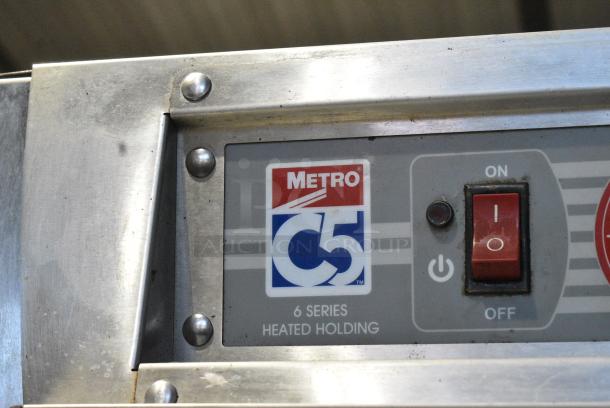 Metro C569-SFS-UA Metal Commercial Single Door Reach In Heated Holding Cabinet on Commercial Casters. 120 Volts, 1 Phase. Cannot Test Due To Plug Style - Image 2 of 7