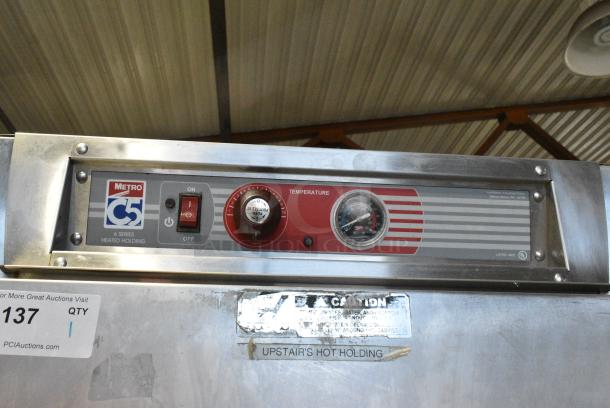 Metro C569-SFS-UA Metal Commercial Single Door Reach In Heated Holding Cabinet on Commercial Casters. 120 Volts, 1 Phase. Cannot Test Due To Plug Style - Image 3 of 7