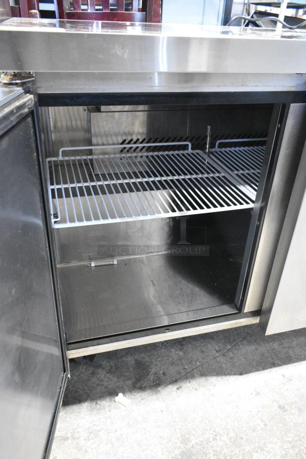 2020 AWTC48-GR Stainless Steel Commercial 2 Door Work Top Cooler on Commercial Casters. 115 Volts, 1 Phase. Tested and Powers On But Does Not Get Cold - Image 3 of 6