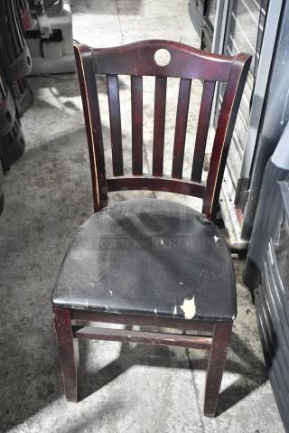 20 Wooden Dining Height Chair. 20 Times Your Bid!